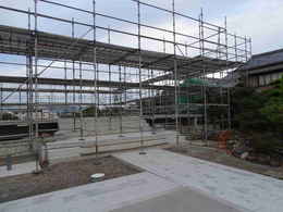 New main hall construction