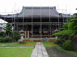 愛西市西光寺本堂の建築方法