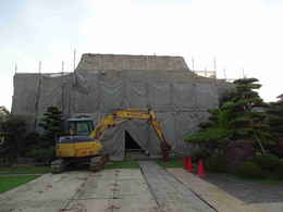 愛西市西光寺本堂の建築方法