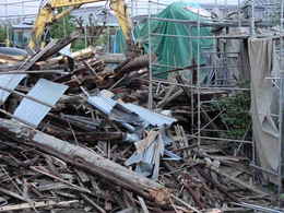 愛西市西光寺本堂の建築方法