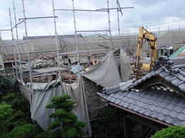 愛西市西光寺本堂の作り方