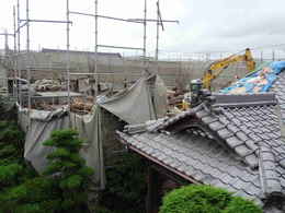 愛西市西光寺本堂の建築方法