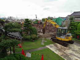 愛西市西光寺本堂新築工事写真