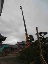 愛知県愛西市稲葉町西光寺本堂新築工事写真