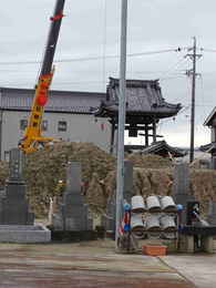 愛西市稲葉町西光寺本堂新築工事写真