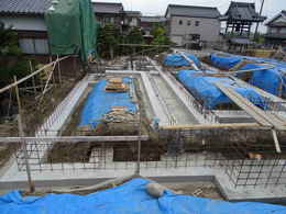 愛西市西光寺本堂新築工事写真