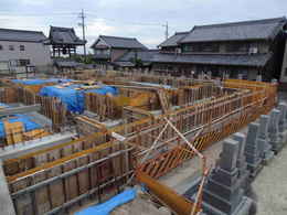 New main hall construction