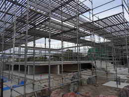 New main hall construction