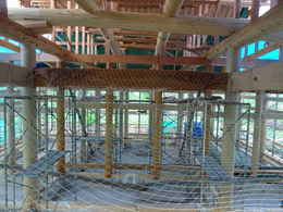 New main hall construction