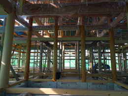 New main hall construction