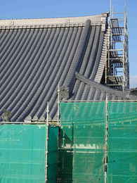 愛西市西光寺本堂の建築方法