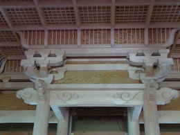 寺院仏閣の建て方・寺院仏閣の本堂新築・修復工事写真