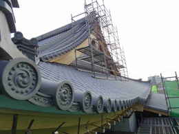 日本伝統建築・寺院の本堂新築・修復工事写真