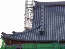 愛西市西光寺本堂新築工事写真