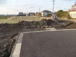 愛西市西光寺の東側大駐車場工事写真・愛西市西光寺本堂建築を知る