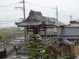 鐘楼堂・鐘つき堂の修復工事写真・愛西市稲葉町西光寺本堂新築工事写真