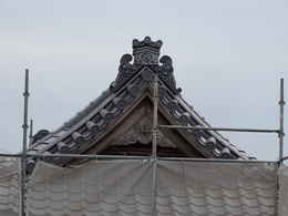 鐘楼堂・鐘つき堂の修復工事写真・愛西市稲葉町西光寺本堂新築工事写真
