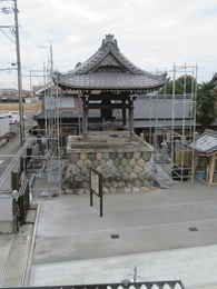愛西市西光寺鐘楼堂・鐘撞堂の建築方法