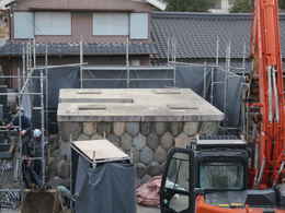愛知県愛西市稲葉町西光寺鐘楼堂・鐘撞堂新築工事写真