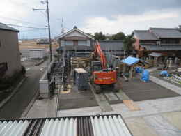 愛西市西光寺鐘楼堂・鐘撞堂新築工事写真