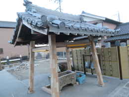 愛西市西光寺鐘楼堂・鐘撞堂の建築方法