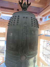 愛西市稲葉町西光寺鐘楼堂・鐘撞堂新築工事写真