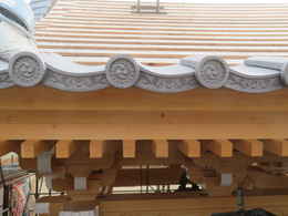 愛西市西光寺鐘楼堂・鐘撞堂の建築方法