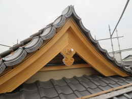 愛知県愛西市稲葉町西光寺鐘楼堂・鐘撞堂新築工事写真