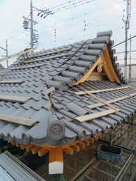 愛西市西光寺鐘楼堂・鐘撞堂新築工事写真