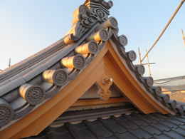 愛西市西光寺鐘楼堂・鐘撞堂新築工事写真