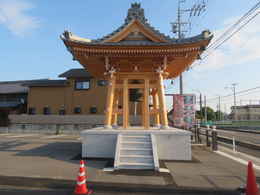 愛西市西光寺鐘楼堂・鐘撞堂新築工事写真