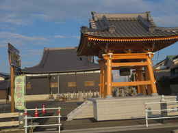愛西市西光寺鐘楼堂・鐘撞堂新築工事写真