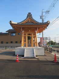 愛西市西光寺鐘楼堂・鐘撞堂の作り方